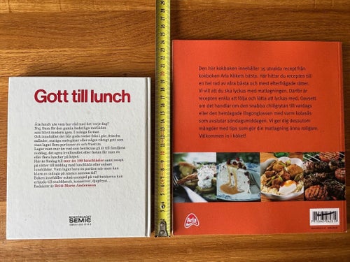 2 receptböcker - Gott till lunch av Britt-Marie Andersson