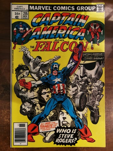 Captain America (1968 1st Series) #215 F
