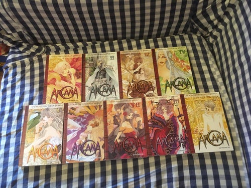 Arcana vol 1-9 - model manhwa manga anime engelska