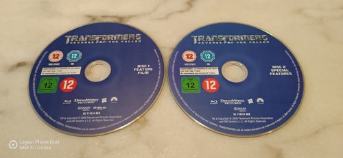 Transformers: Revenge of the Fallen m. Shia LaBeouf och Megan Fox på Blu-ray