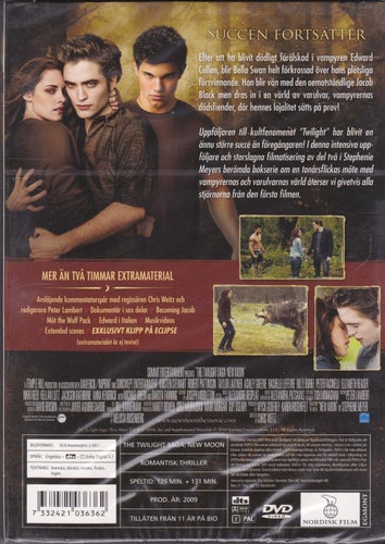 DVD / The Twilight Saga: New Moon / 2-disc / Special Edition / Ny & Inplastad