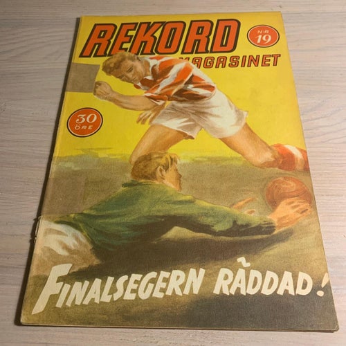 Tidningen Rekord Rekordmagasinet 1944 nr 19 - (baksidan saknas)