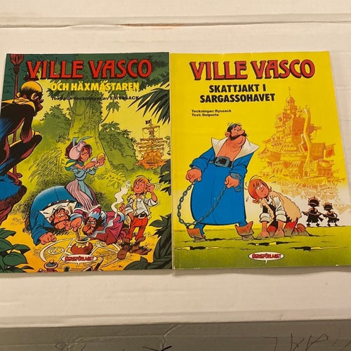 Ville Vasco - Nr 5&6 - E Ryssack, 1989 & 1990