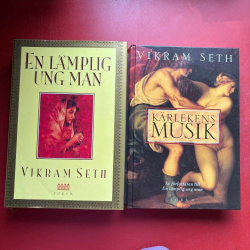 EN LÄMPLIG UNG MAN + KÄRLEKENS MUSIK Vikram Seth