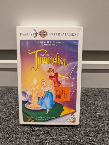 Don Bluths Tummelisa VHS Svensk Tal