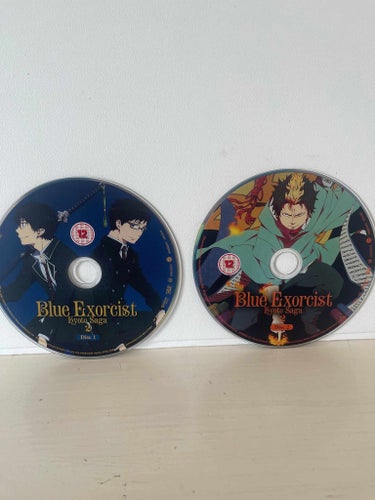 Blue Exorcist Complete Kyoto Saga 1/2 Blu ray 4/4 Skivor