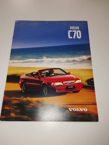 Volvo C70 Broschyr