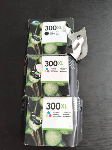 Skrivarpatroner 3 stycken 300XL