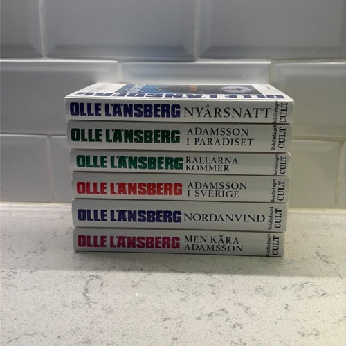Olle Länsberg x 6 inbundna böcker