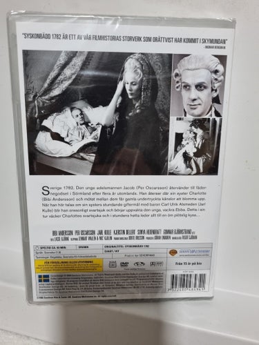 Syskonbädd - inplastad -UTGÅTT-Jarl Kulle Bibbi Andersson - Sandrews filmpärlor