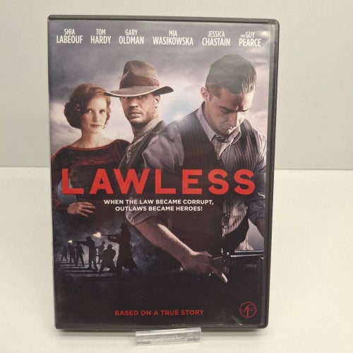 Lawless - Tom Hardy - Gary Oldman - Region 2, DVD-Film, Svensk text, Fint skick