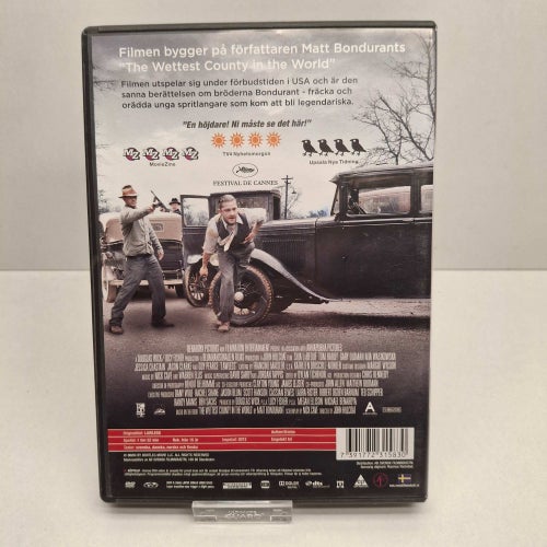 Lawless - Tom Hardy - Gary Oldman - Region 2, DVD-Film, Svensk text, Fint skick