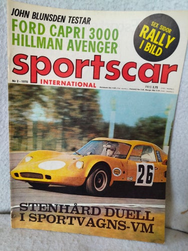 Sportscar International Nr 2 - 1970