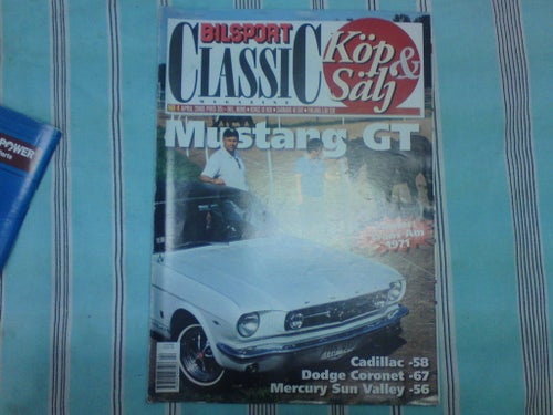 Bilsport Classic 2005 nr 4/5/10 samt 2007 nr 7 .