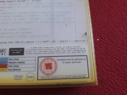 SPOOKS SEASON 2 BOX DVD
