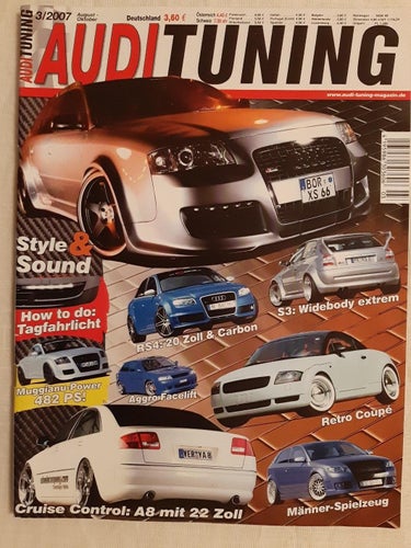 Audi Tuning nr 3 2007 - tyskt motormagasin