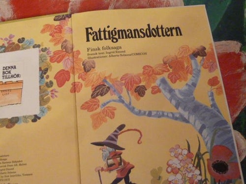 FATTIGMANSDOTTERN, FINSK FOLKSAGA, BOK