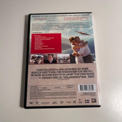 DVD - Amelia. Hilary Swank Richard Gere