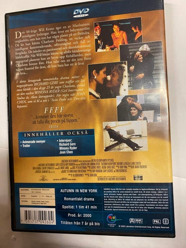 DVD Höst I New York TOPPSKICK