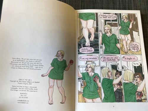 Daniel Ahlgren - The girl who never fick nån post