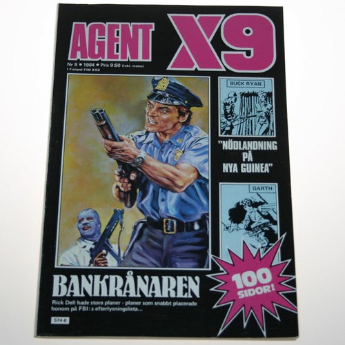 Agent X9 - 1984 - NR 8