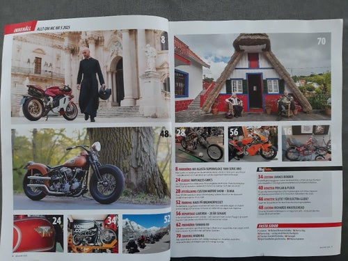 Allt om MC nr 5 2025: Yamaha R9, MV Agusta Superveloce 1000 Serie Oro