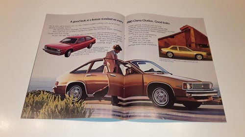 Chevrolet Citation 24 sidor tryckt 1979 engelska text