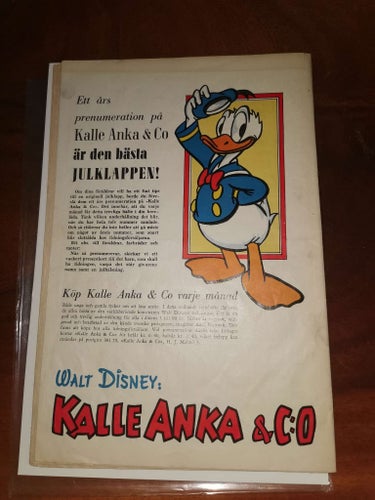 Kalle anka 4 1948 strålande skick