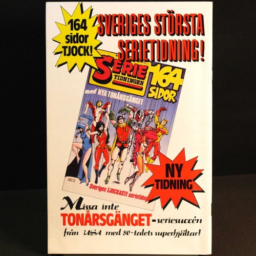 Spindelmannen - 1984 - NR 2 - med Fantastiska Fyran