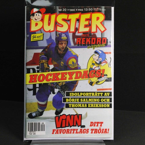 Buster - 1990 - NR 20 - Börje Salming | Thomas Eriksson