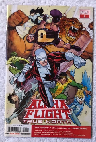 Alpha Flight: True North # 1 2019 MARVEL