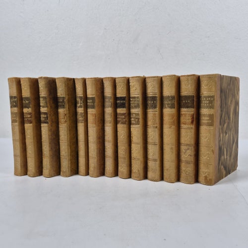 13st halvfranska band - Böcker - Knut Hamsun, Romain Rolland, Sigrid Undset, mm