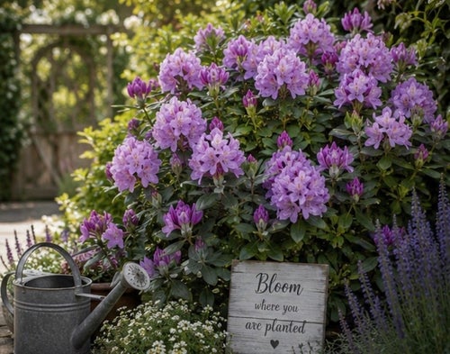 Rhododendron Lila – Färgsprakande prakt för din trädgård!