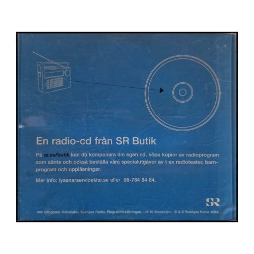 Sr Butik: En Radio-Cd Från Sr Butik