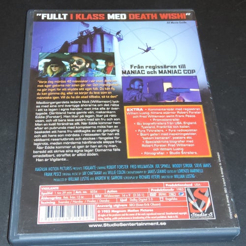 Vigilante - Studio S nr.24 - DVD