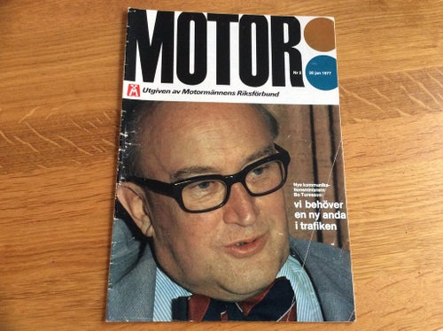 Motor Nr 2 1977 Problembarnet Volvo 343,ambulansförare,Mazda 323,
