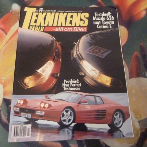 TEKNIKENS VÄRLD, NR 14 - 1992, TIDNING