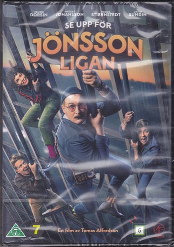 DVD / Se Upp För Jönssonligan / Henrik Dorsin, Hedda Stiernstedt / Inplastad