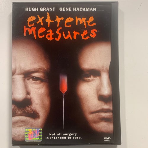 EXTREME MEASURES. DVD SNAPCASE. THRILLER -96.
