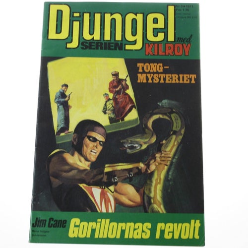 Djungelserien med Kilroy - 1971 - NR 5 - Tongmysteriet