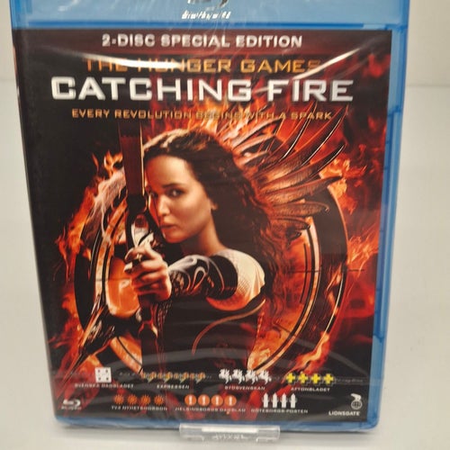 The hunger games Catching fire - Blu-ray film, Svensk text, Inplastad