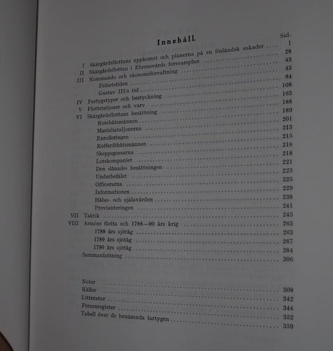 Svenska skärgårdsflottan 1756-1791 Oscar Nikula