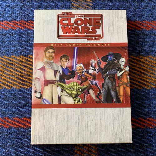 the Clone Wars - Hela andra säsongen / Säsong 2 | DVD | Star Wars Slipcase