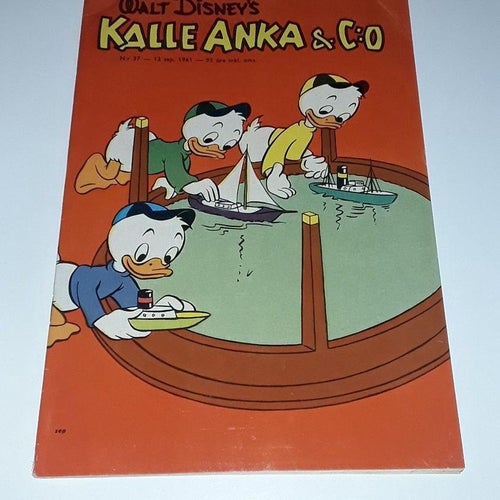 Kalle Anka 1961 nr 37 VG