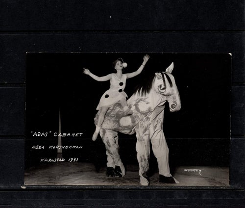 Adas cabaret Röda korsveckan Karlstad 1931