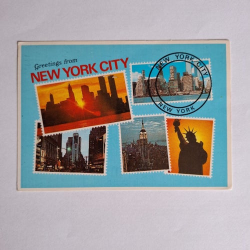 Vykort New York City