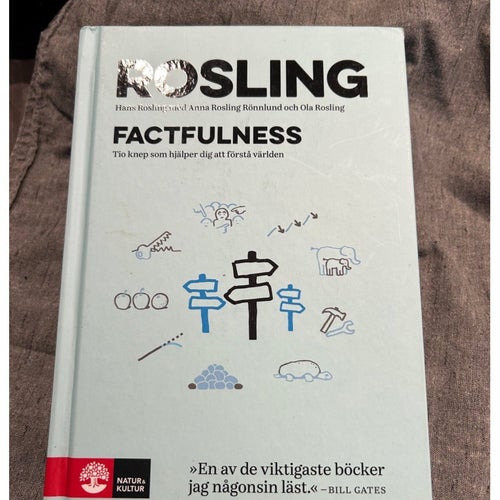 Factfulness av Hans Rosling, Anna Rosling Rönnlund och Ola Rosling, 2018
