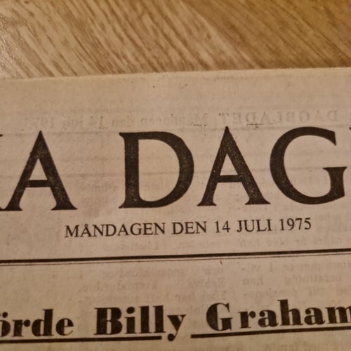 Svenska Dagbladet 14 juli 1975
