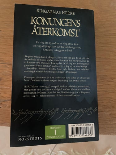 Konungens återkomst av J.R.R. Tolkien, 2002