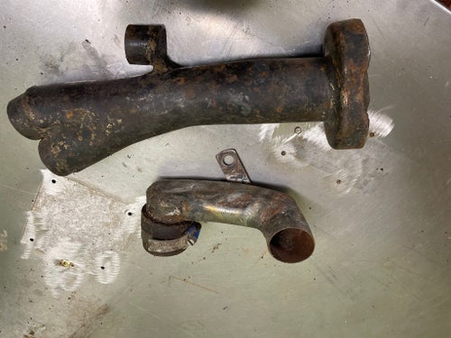 Avgasrörsdelar grenrör Husqvarna veterancross